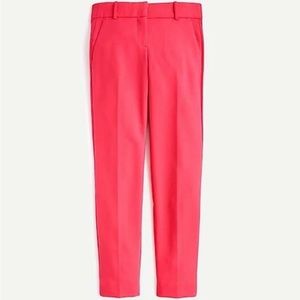 J. Crew | NWT Pink Cropped Cameron Pants I Size 4T Tall